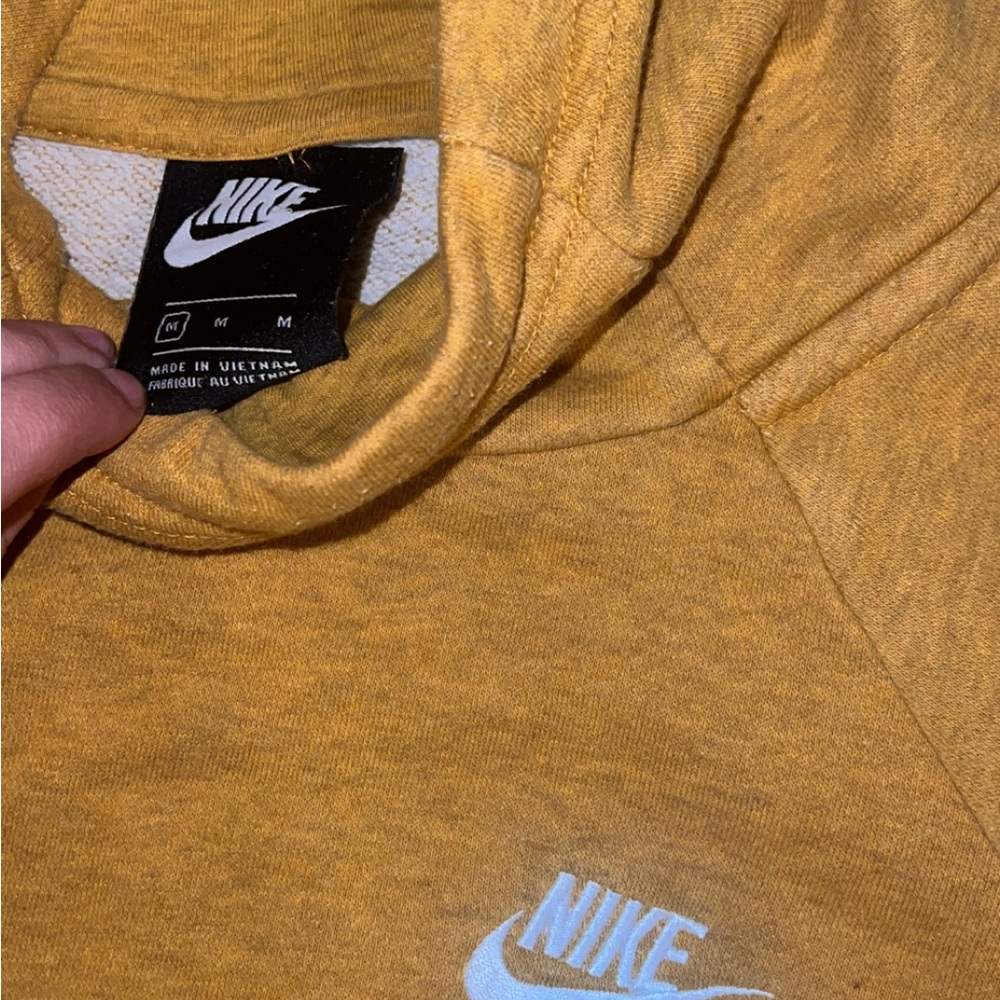 Nike Men's Yellow Turtleneck Sweater